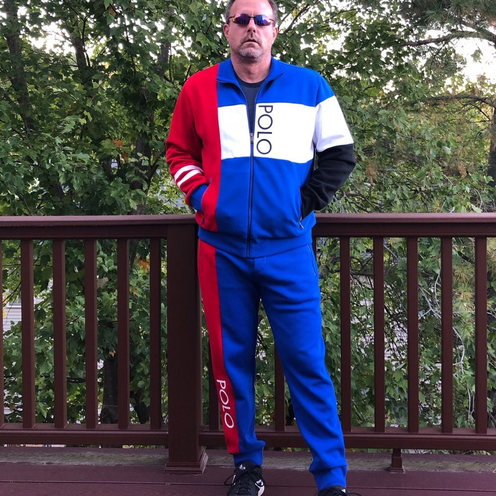 POLO RALPH LAUREN Colorblocked Jogging Suit - Picture 4 of 10